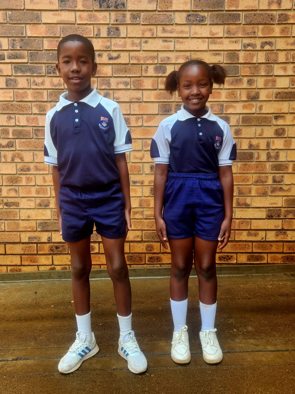 Sports uniform for athletics and PE at Laerskool Paulpietersburg